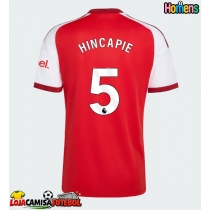 Camisa de Futebol Arsenal Piero Hincapie #5 Equipamento Principal 2026-27 Manga Curta